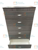 Alfredo 7pc Bedroom Set - Single/Double/Queen/King - The Fine Furniture