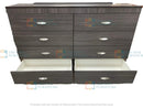Alfredo 7pc Bedroom Set - Single/Double/Queen/King - The Fine Furniture