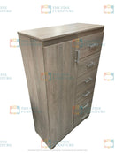 Memphis 7pc Bedroom Set - Single/Double/Queen/King - The Fine Furniture