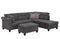 Hope Sectional - Grey - The Fine Furniture