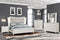 Aisha - 6pc Queen Bedroom Set - White - The Fine Furniture