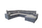 Aditya Sectional - Grey - The Fine Furniture