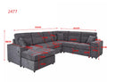 Aditya Sectional - Beige - The Fine Furniture