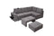 Imogen Sectional - Grey - The Fine Furniture
