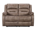 Larissa Recliner Set - Caramel Brown
