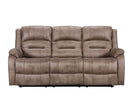 Larissa Recliner Set - Caramel Brown