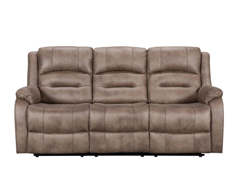 Larissa Recliner Set - Caramel Brown