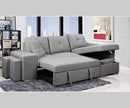 Colter 4 Pc Sectional Sofa Bed - Grey - The Fine Furniture