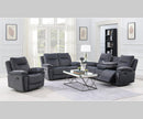 Finely 3 Pc Recliner Sofa Set - Grey - The Fine Furniture