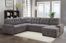 Artimes Sectional - Grey - The Fine Furniture
