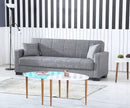 Jules Sofa Bed - Grey - The Fine Furniture