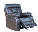 Gaston 3pc Recliner Set- Dark Brown