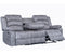 Ares 3pc Recliner Set - Grey