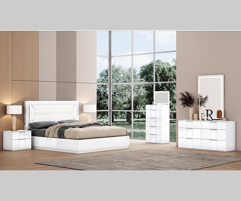 Keira Bedroom Set - White