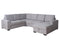 Xander Sectional - Grey - The Fine Furniture