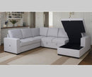 Xander Sectional - Grey - The Fine Furniture