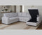 Xander Sectional - Grey - The Fine Furniture