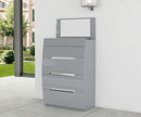 Lessie Bedroom Set - Cool Grey
