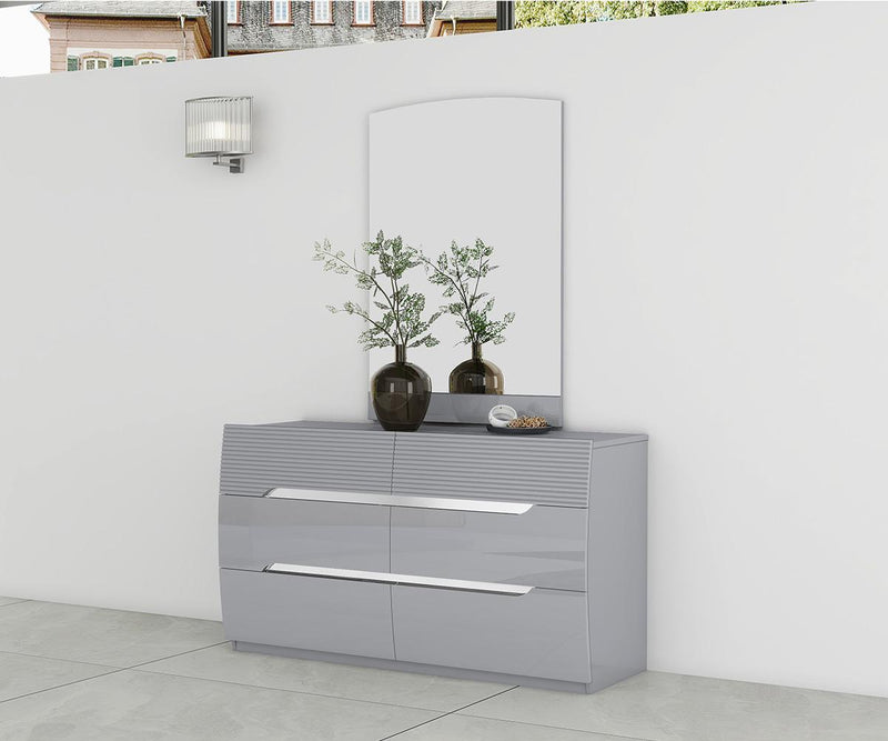 Lessie Bedroom Set - Cool Grey