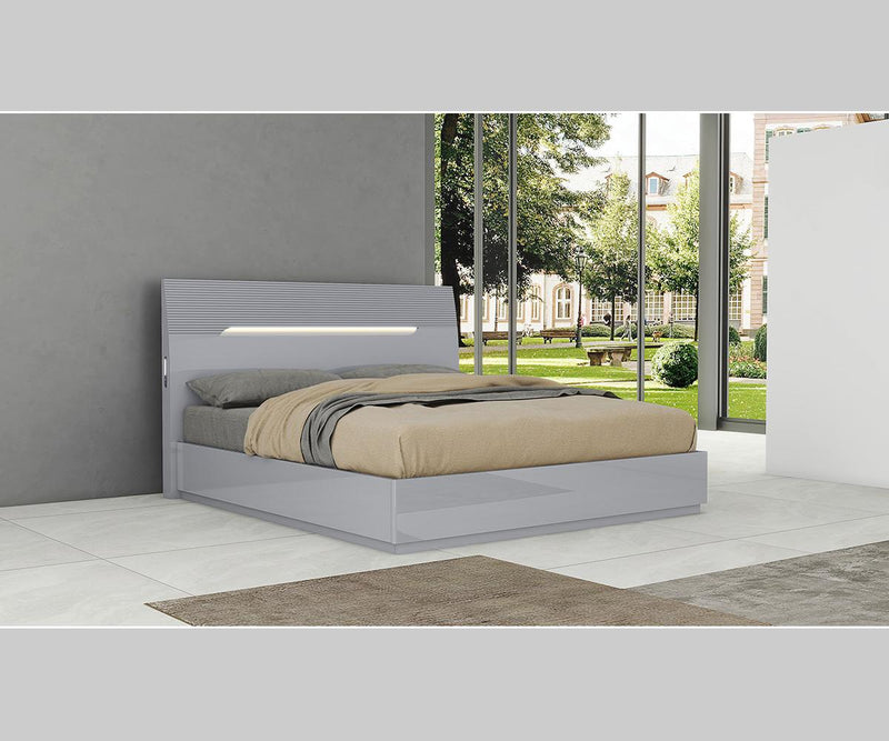 Lessie Bedroom Set - Cool Grey
