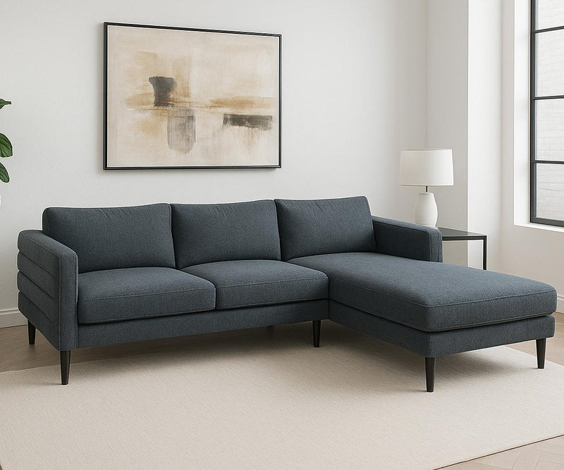 Brayden Sectional - Charcoal Grey
