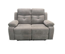 Jemma 3pc Recliner Set - Grey Fabric