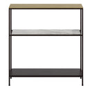 Bodhi Console Table - Antique Gold and Black - The Fine Furniture