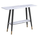 Simon Console Table - White - The Fine Furniture