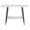 Simon Console Table - White - The Fine Furniture