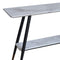 Simon Console Table - White - The Fine Furniture