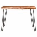 Rory Console Table - Natural and Black - The Fine Furniture