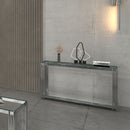 Ambrose Console Table - Silver - The Fine Furniture