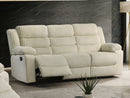 Cassandra Recliner Set - Cream - The Fine Furniture