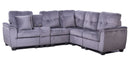 Romilly Sectional - Grey - The Fine Furniture