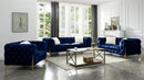 Oakley 3pc Sofa Set - Blue - The Fine Furniture