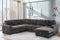 Saoirse Sectional - Grey - The Fine Furniture