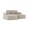 Zola Sectional - Beige - The Fine Furniture
