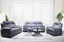 Goldie 3pc Sofa Set - Grey