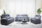 Goldie 3pc Sofa Set - Grey