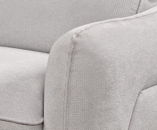 Rosalie Sectional - Light Grey