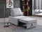 Brynn Sleeper Chair- Grey - The Fine Furniture