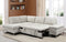 Callie Sectional - Grey Boucle Fabric