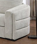 Rebecca Sectional Sofa Bed- Light Grey - The Fine Furniture