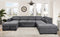Alani Sectional - Grey