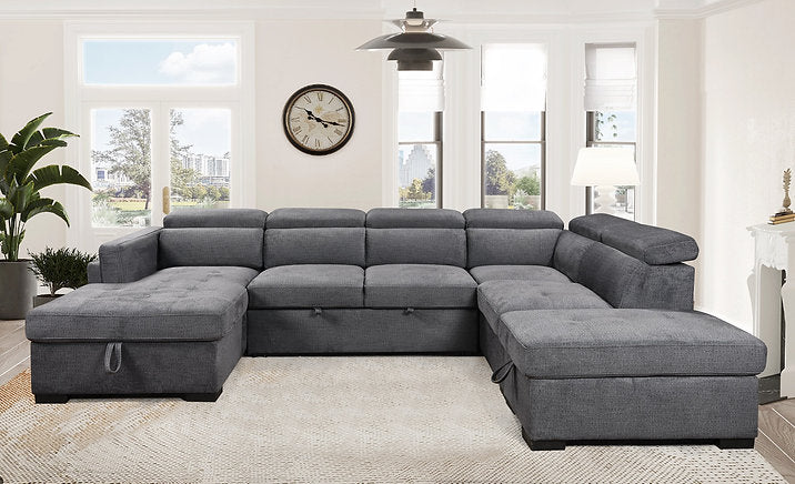 Alani Sectional - Grey