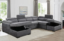 Alani Sectional - Grey