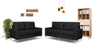 Rafferty 2 Pc Sofa Set - Charcoal - The Fine Furniture