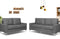 Rafferty 2 Pc Sofa Set - Grey - The Fine Furniture