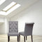 Haruko 7 Pc Dining Set - Light Grey - The Fine Furniture