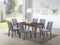 Cressida 7 Pc Dining Set - Dark Grey - The Fine Furniture